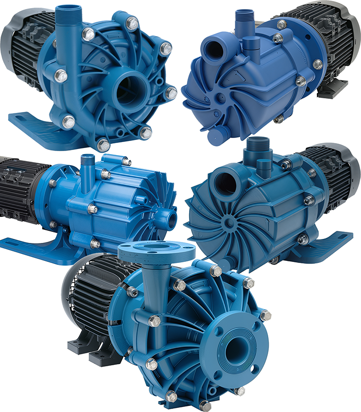 Sealless Plastic Pumps